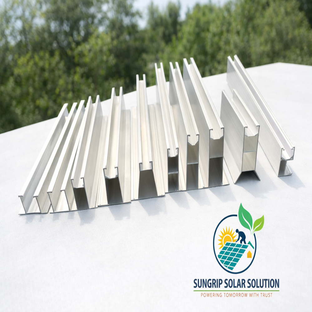 solar panel mounting rails