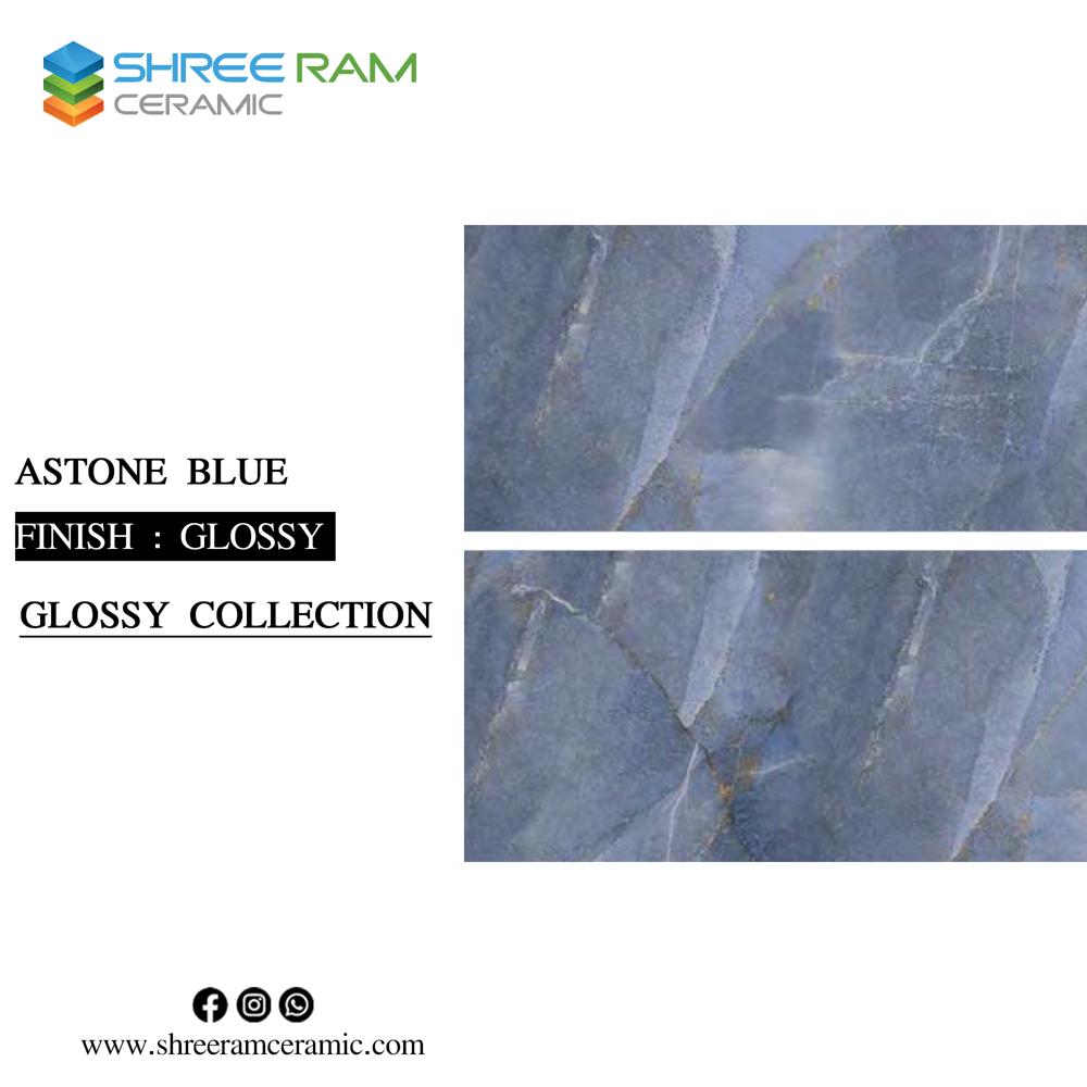 Glossy Vitrified Tiles - Color: Multi Color