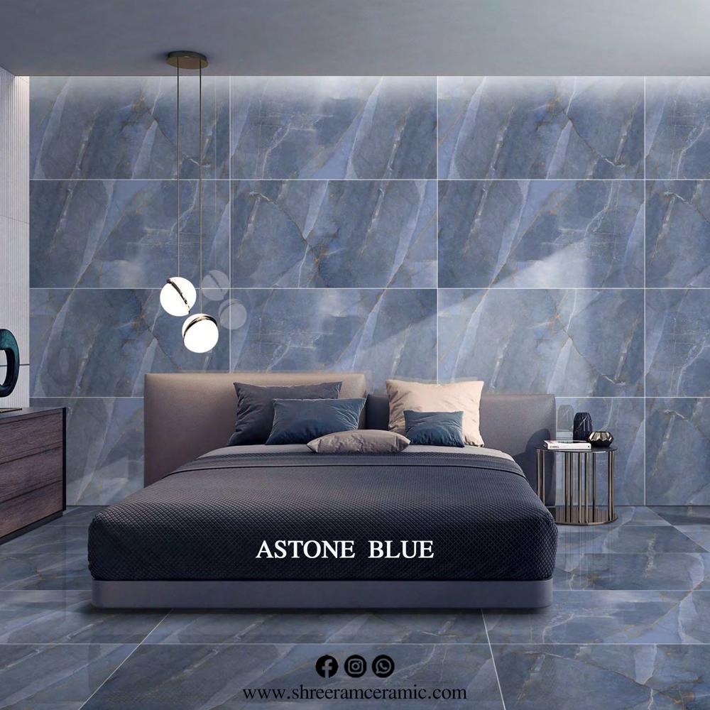 Glossy Vitrified Tiles - Color: Multi Color