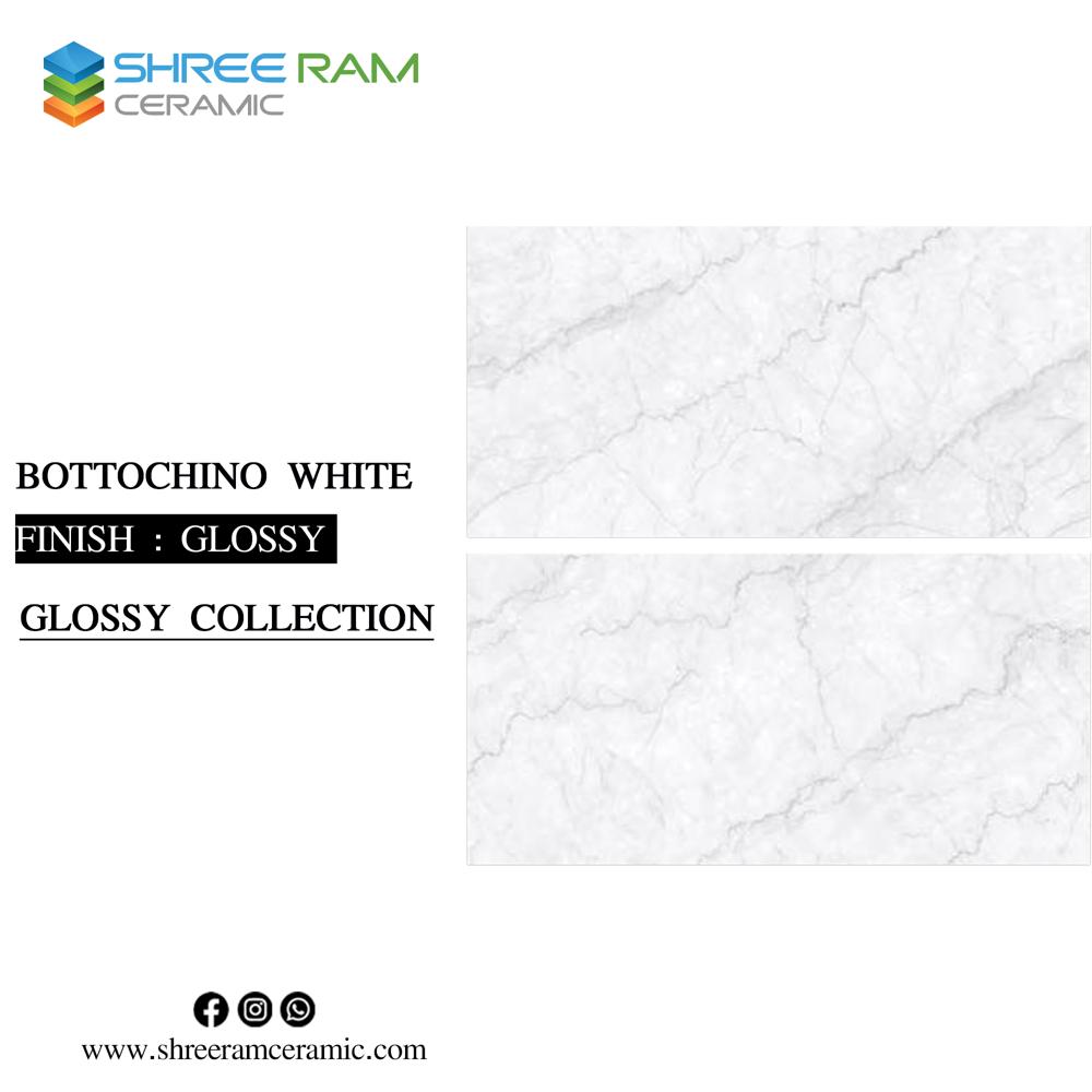 Glossy Vitrified Tiles - Color: Multi Color