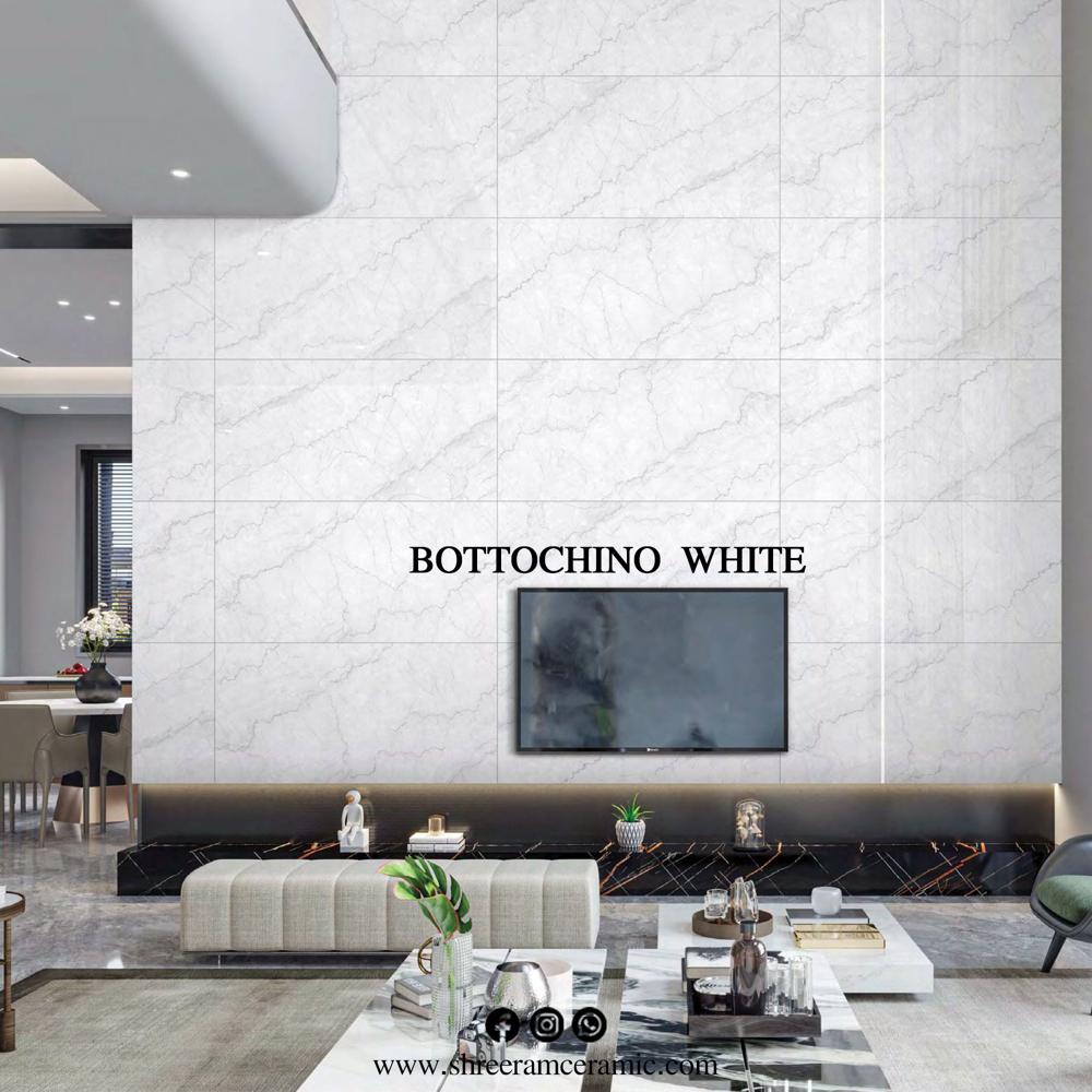 Glossy Vitrified Tiles - Color: Multi Color