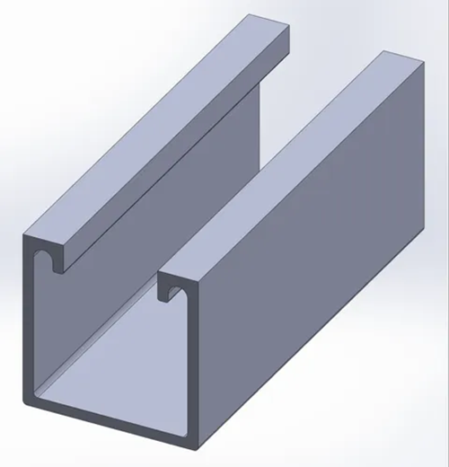 aluminum solar mounting rails