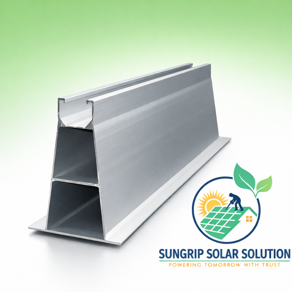 solar panel aluminium rails