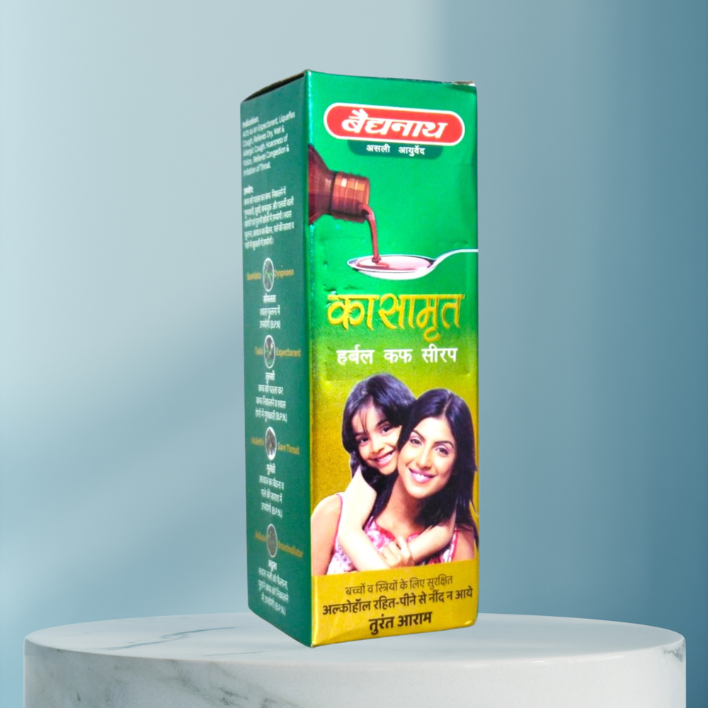 Baidyanath Kasamrit Herbal Cough Syrup 100ML