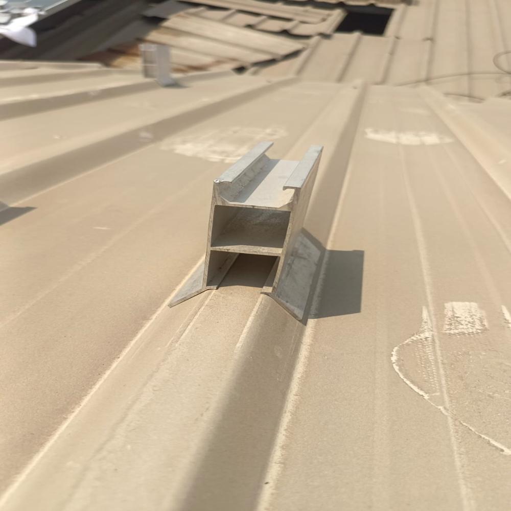 solar module mounting rails