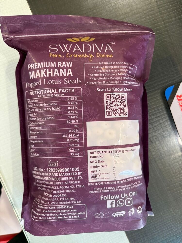 Premium Raw Makhana
