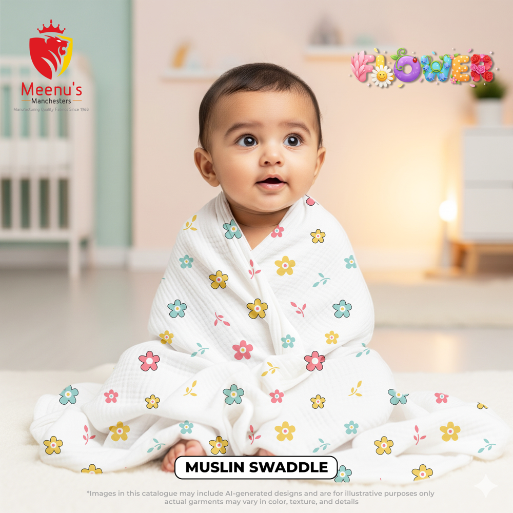 Baby Muslin Cloth Swaddle Wrap