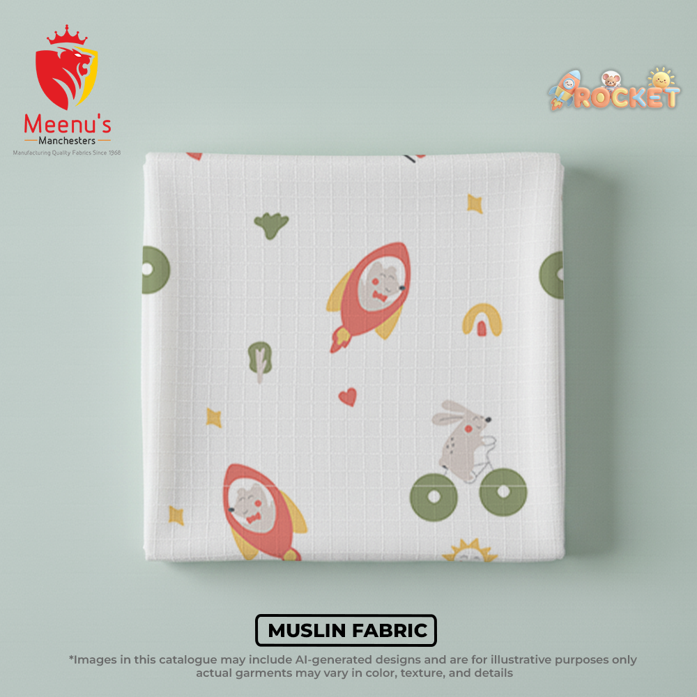 Baby Printed Cotton Fabric
