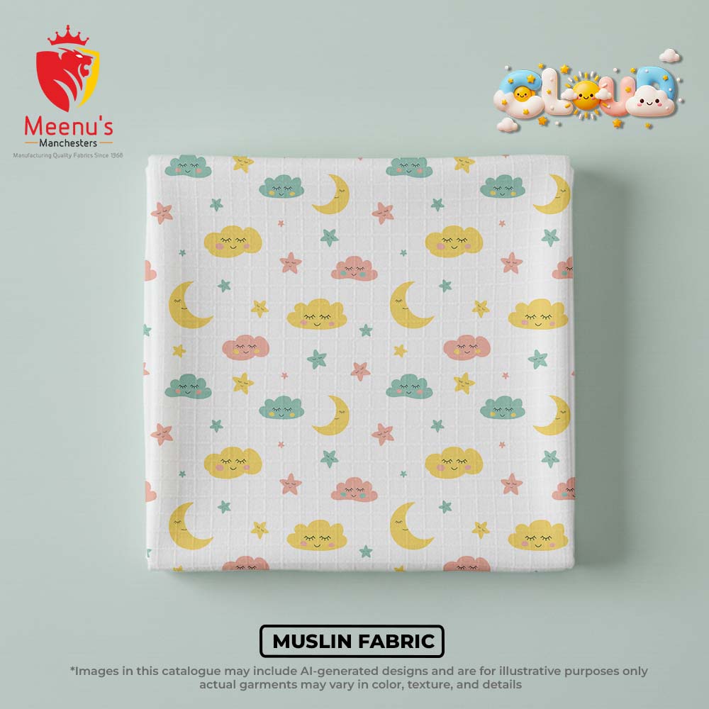 Baby Printed Cotton Fabric