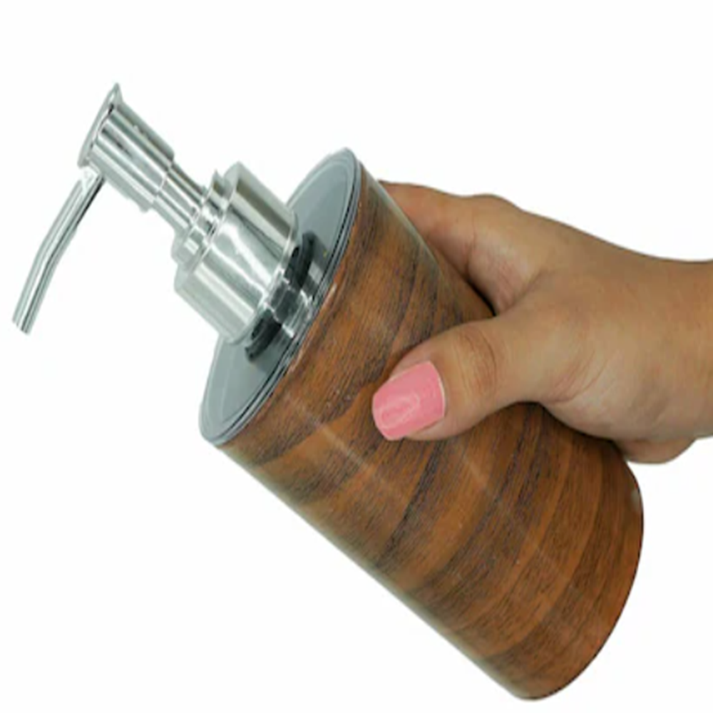 Wooden Print Soap Dispenser