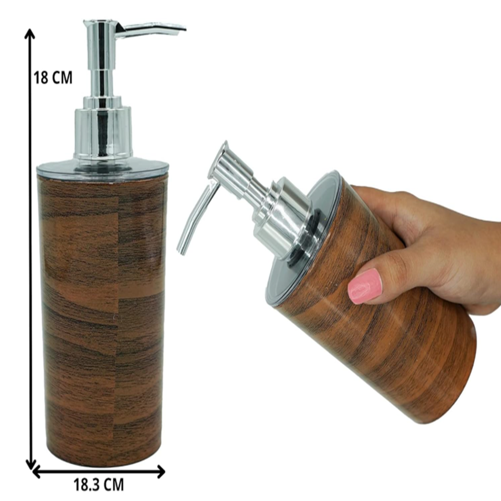 Wooden Print Soap Dispenser