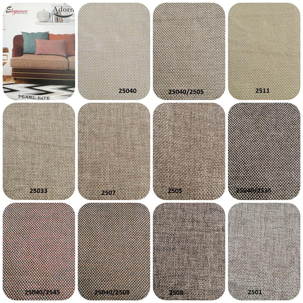 Pearl jute Sofa Fabric