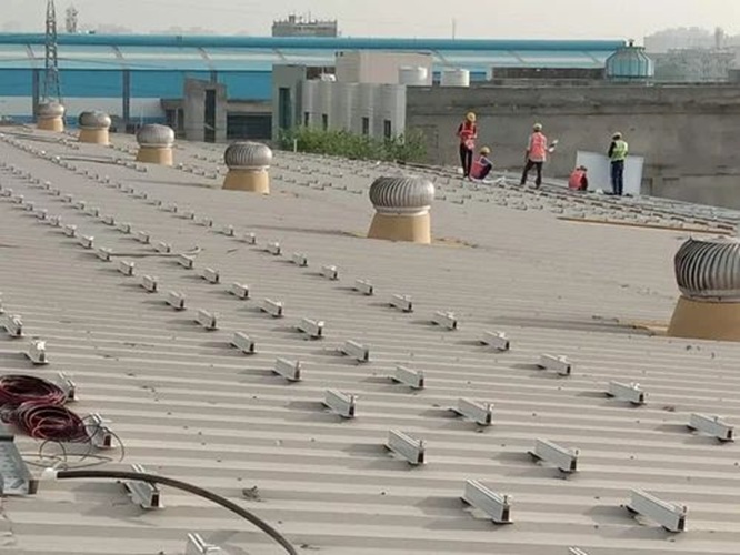 anodized aluminum solar rails