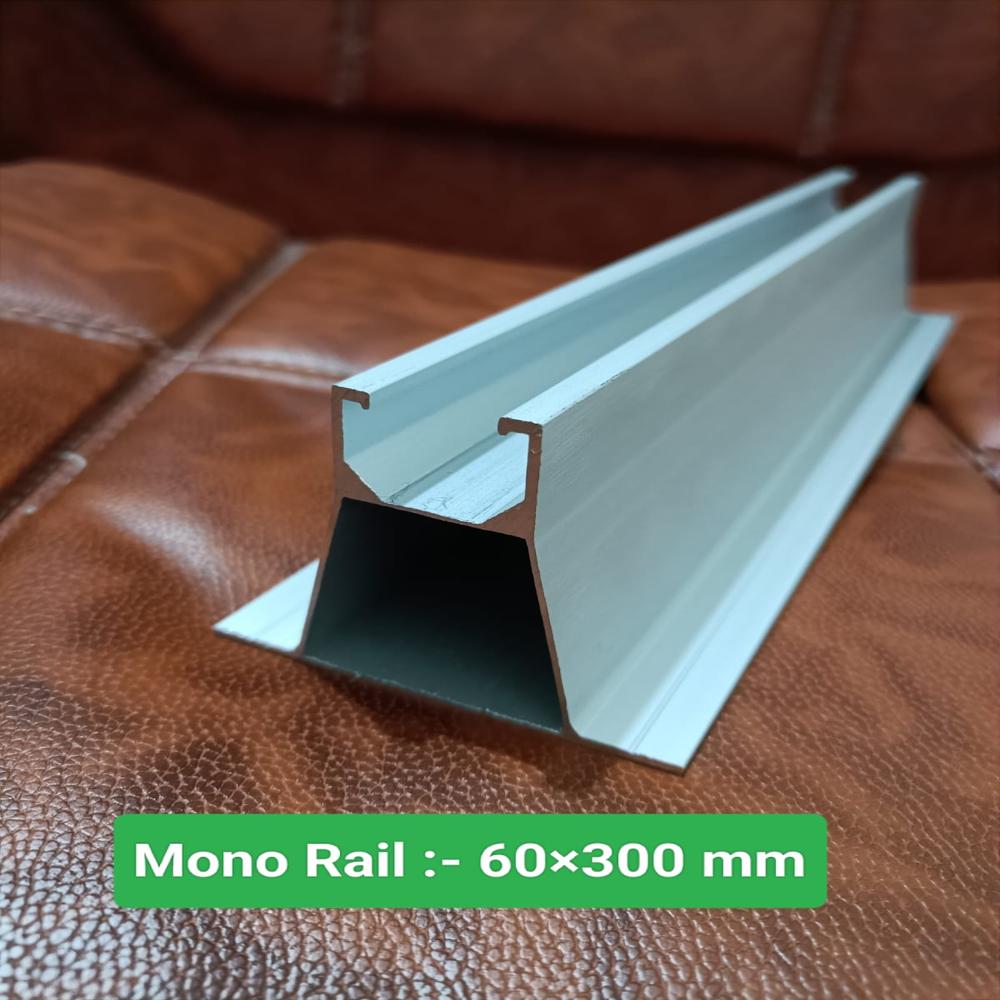 anodized aluminum solar rails