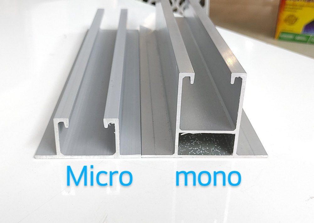 aluminium alloy solar mounting rails