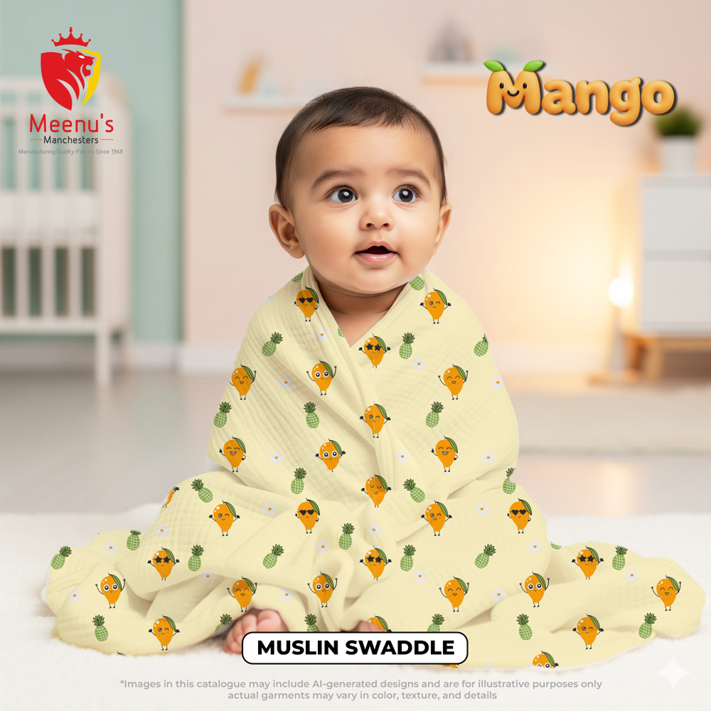 Muslin Baby Swaddle Wrap