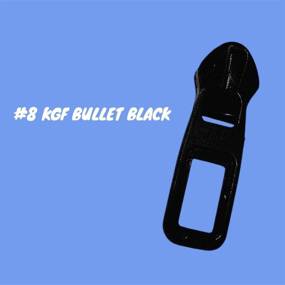 Black Bullet Zipper Slider
