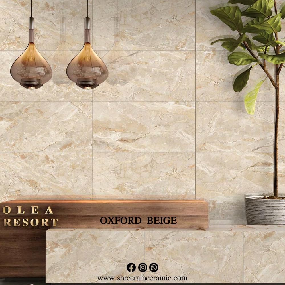 Glossy Vitrified Tiles - Color: Multi Color