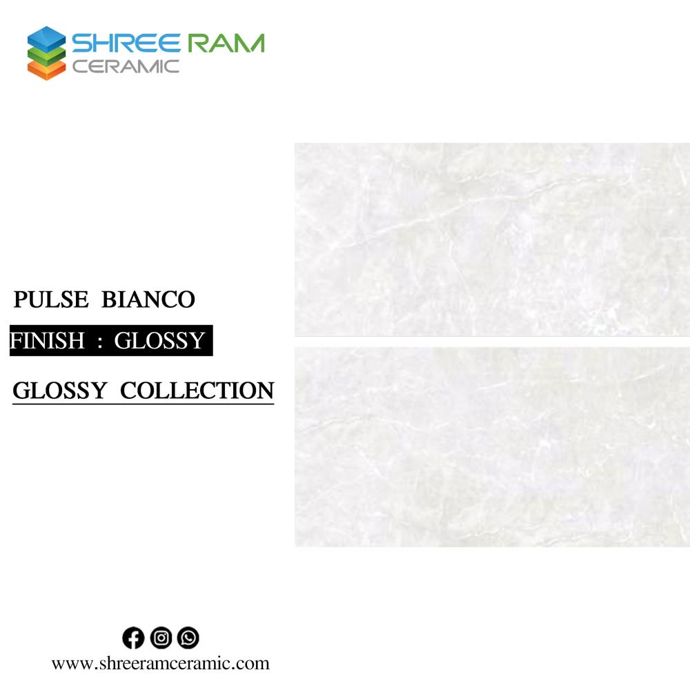 Glossy Vitrified Tiles - Color: Multi Color