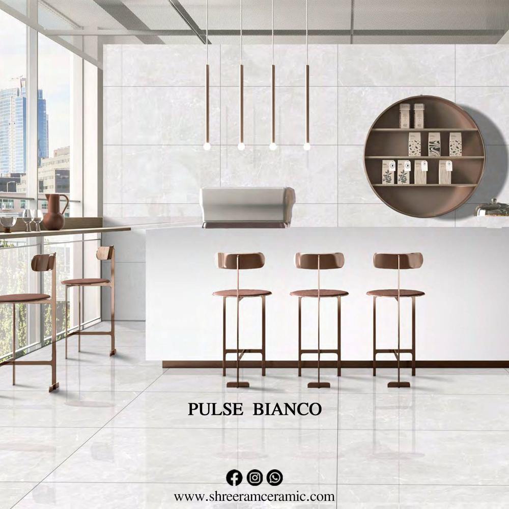 Glossy Vitrified Tiles - Color: Multi Color