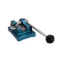 Watch Band Cutter - Steel Body, Chrome Plated, Compact Silver, Manual Screw Press, Replaceable Pins