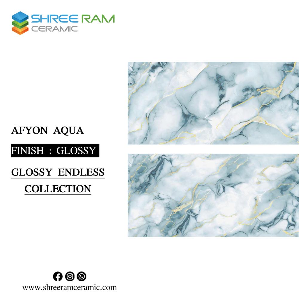 Polished Tiles For Living Room - Color: Multi Color