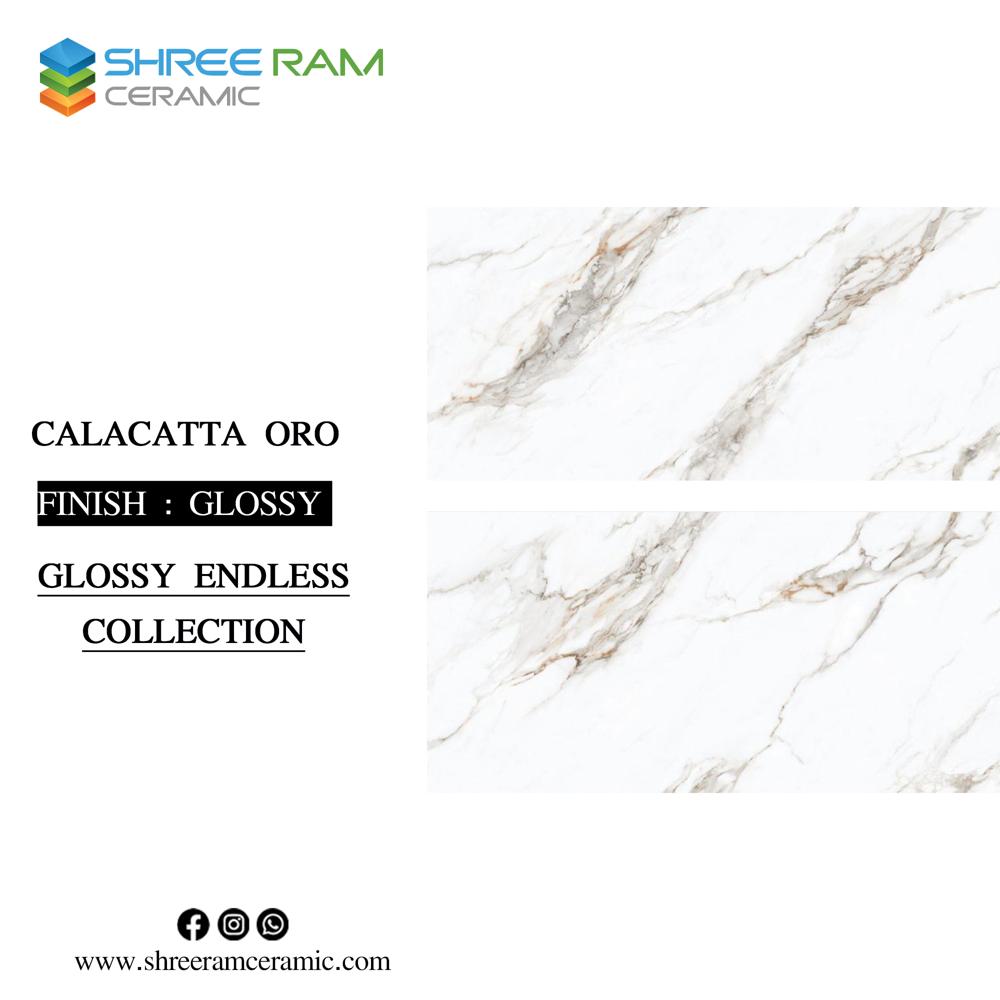 Glossy Vitrified Tiles - Color: Multi Color