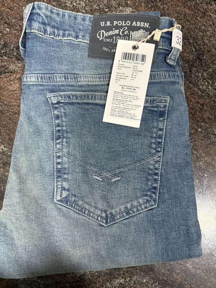 Levis Original Branded And Uspolo Jeans By Exquisite Fashion