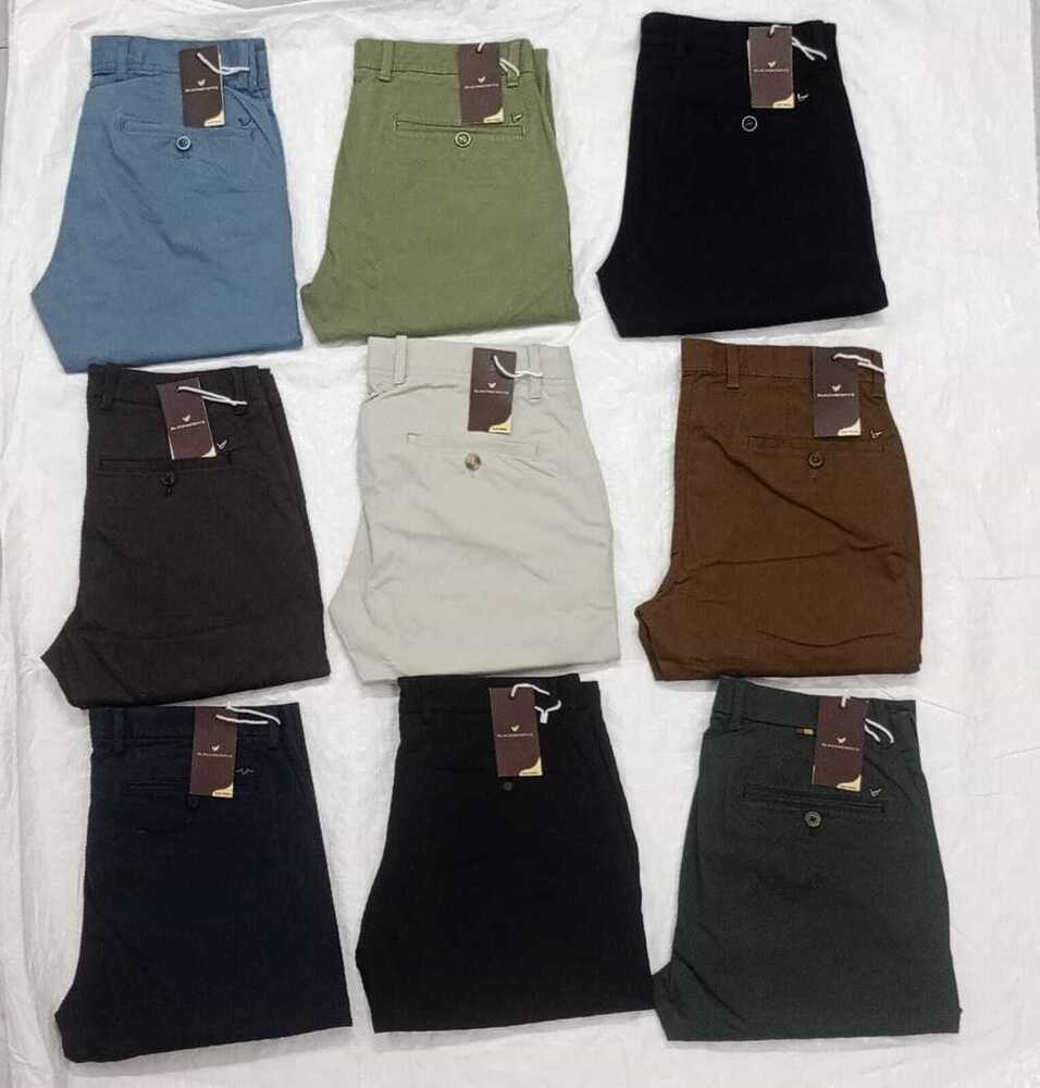 Blackberry Mens Cotton Trouser with brand bill