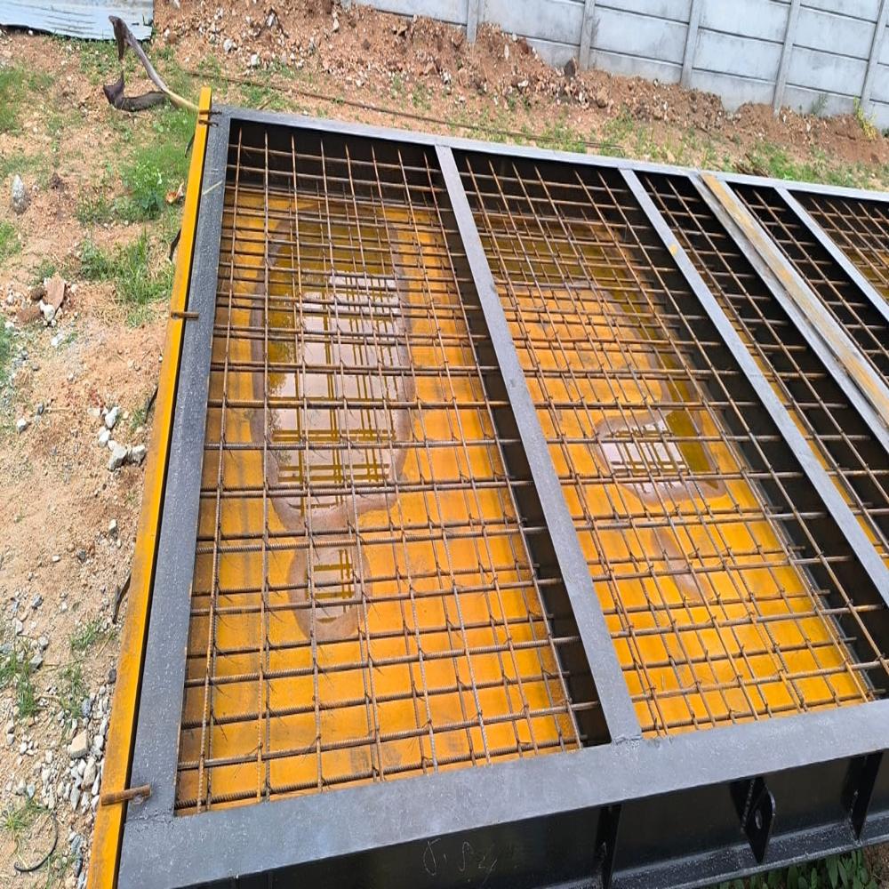 Construction Platform Weighbridge 12x3 Mt - Color: Grey