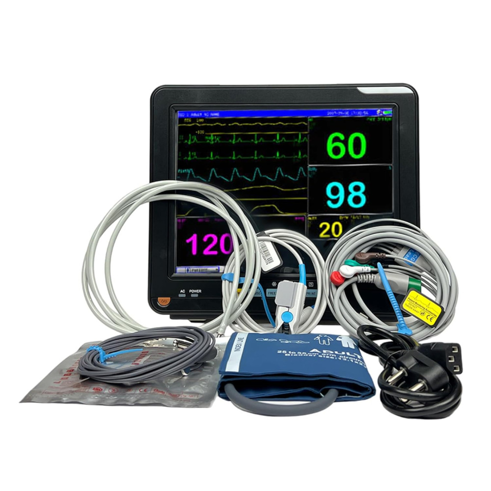 Hd-12T Patient Monitor With 5 Parameters - Accuracy: A A 2% (For Spo2