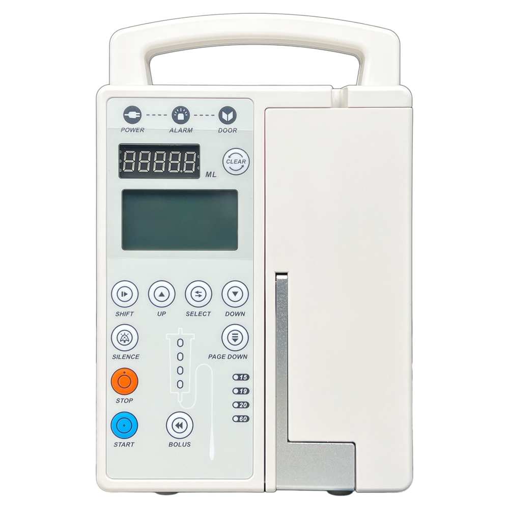 Automatic Audible and Visual Alarm Veterinary Infusion Pump