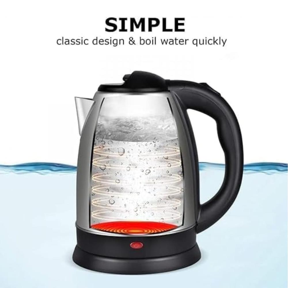 Steel Electric Kettle 2 Ltr