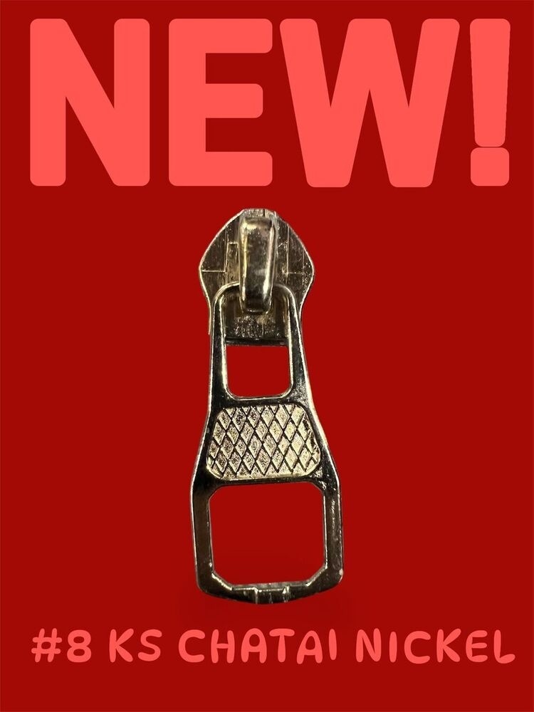 Jacket Zipper Slider - Color: Silver