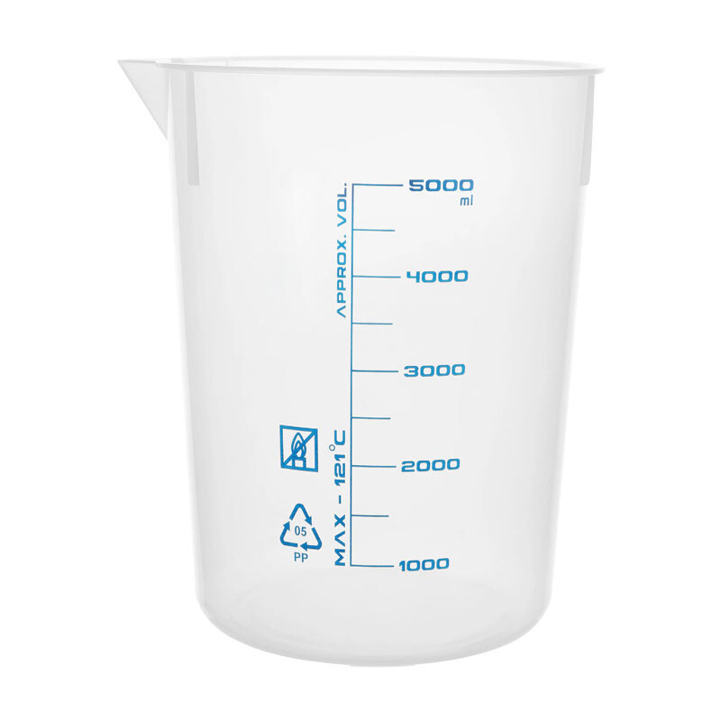 PP Printed Graduated Beaker