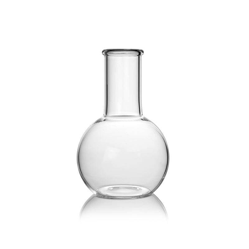 Single Neck Flat Bottom Flask With Socket