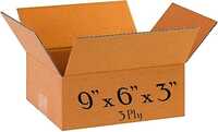 3 Ply Corrugated Box - Color: Brwon