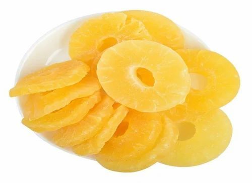 Dried Pineapple Coins - Grade: Food Grade