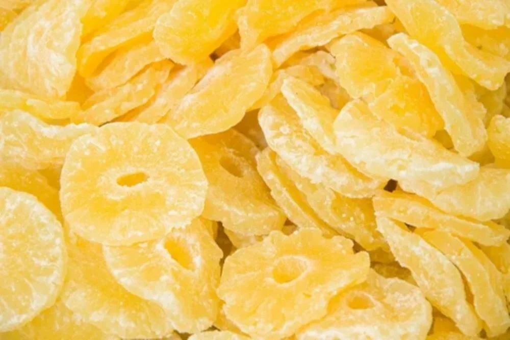 Dried Pineapple Coins - Grade: Food Grade