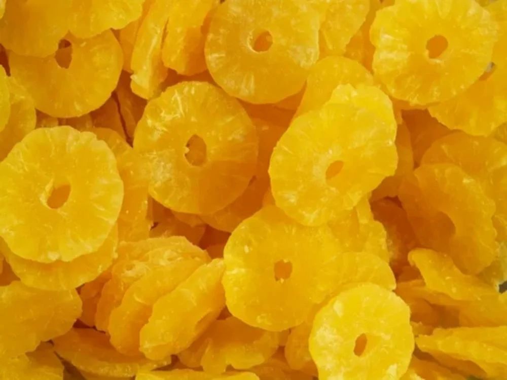 Dried Pineapple Coins - Grade: Food Grade