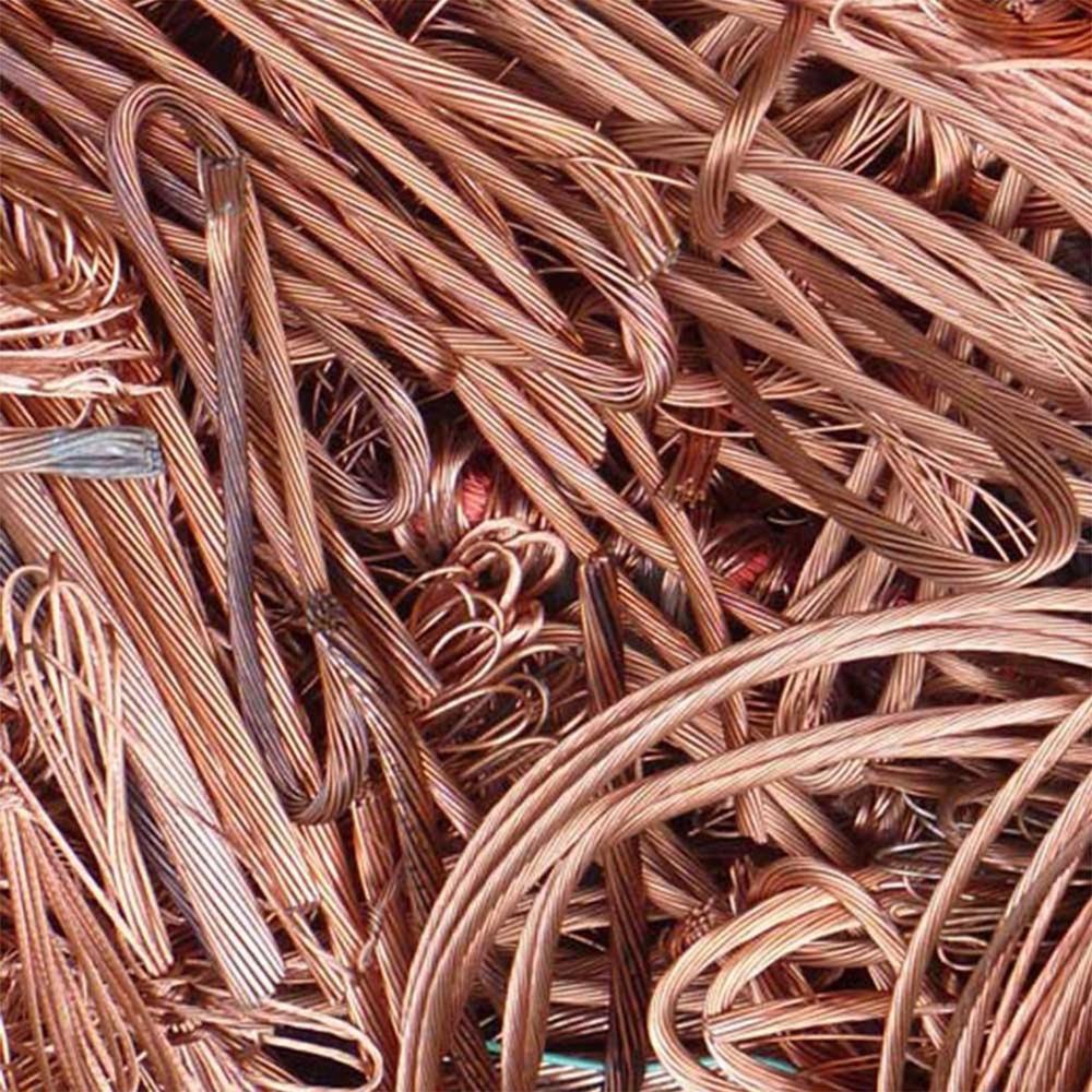 Copper Wire Scrap 99.99% Purity - Color: Gold