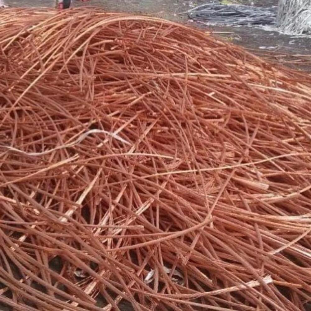 Copper Wire Scrap 99.99% Purity - Color: Gold