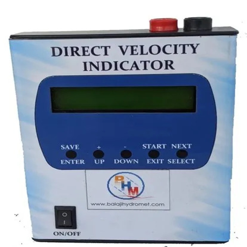 Direct Velocity Indicator - Application: Rivers