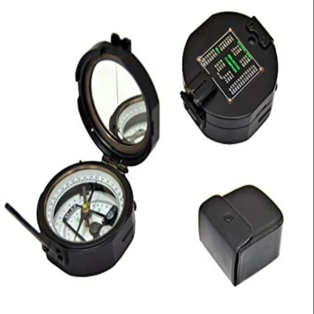 Brass Brunton Compass - Color: Black