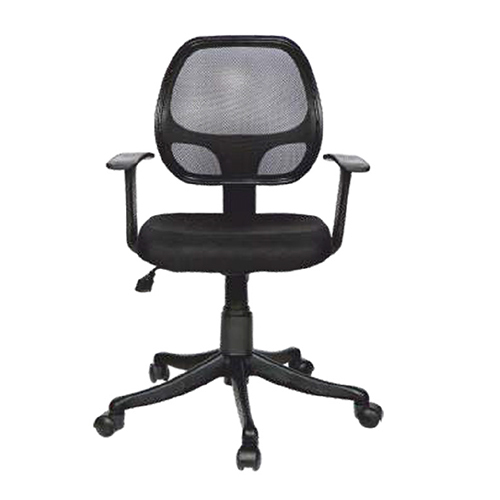Model-139 Mesh Chair - Color: Black