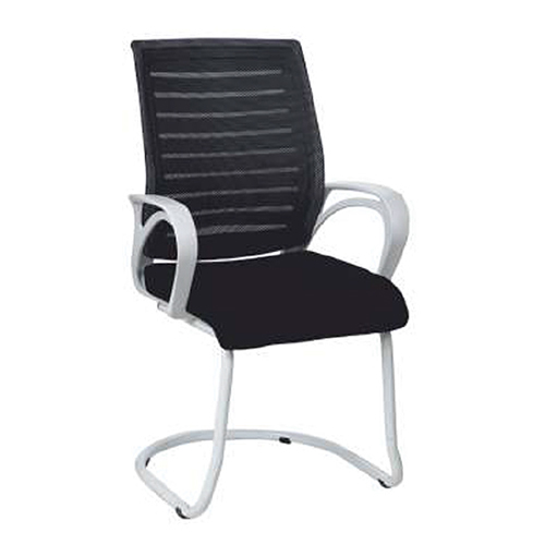 Model-149 Mesh Visitor Chair - Color: Black