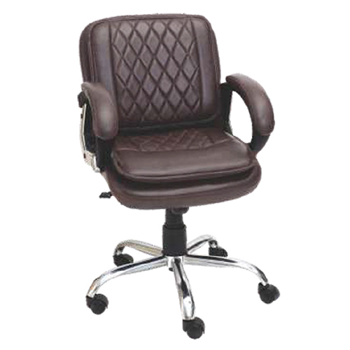 Model-152 Executive Stool Chair - Color: Brown