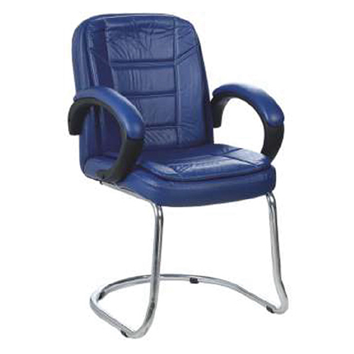 Model-164 Executive Stool Chair - Color: Blue