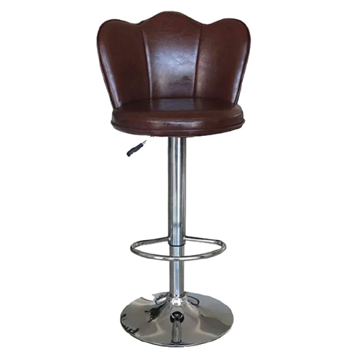Model-193 Bar Stool Chair - Color: Brown