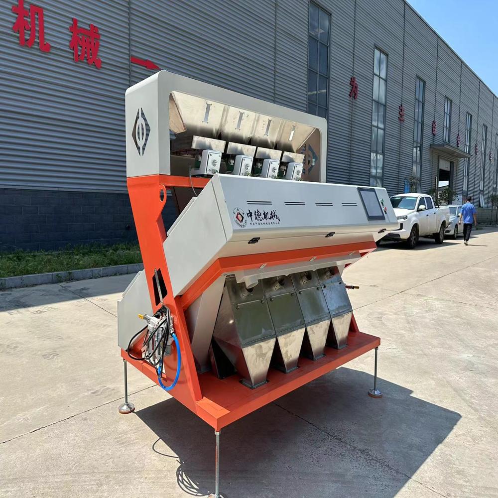 High Purity Sorghum Rice Color Sorting Machine Grain Color Sorter - Automation Grade: 1